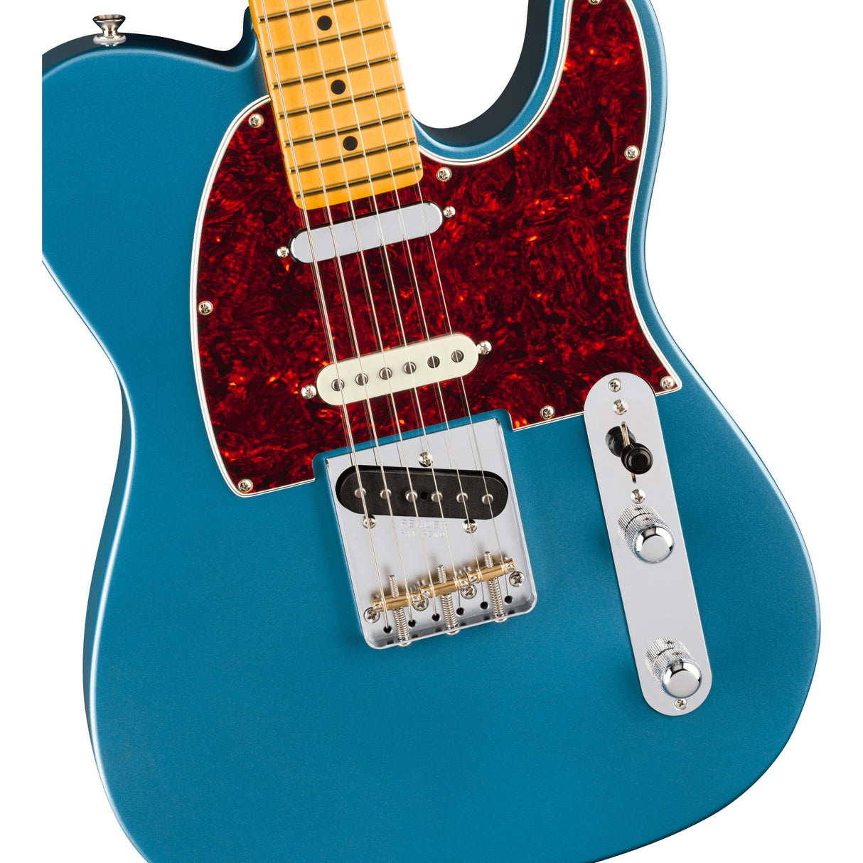 Fender American Professional Hotshot Telecaster Electric Guitar, Maple Fingerboard - Faded Lake Placid Blue