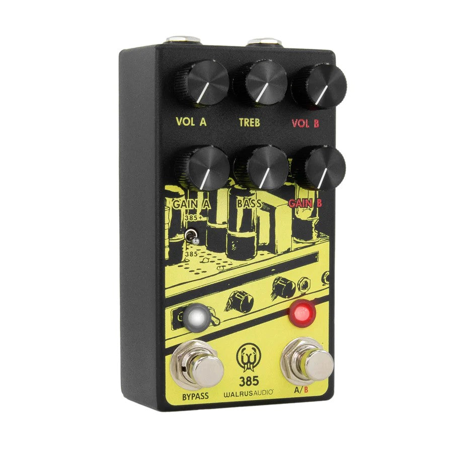 Walrus Audio 385 MKII Overdrive Effects Pedal - Yellow
