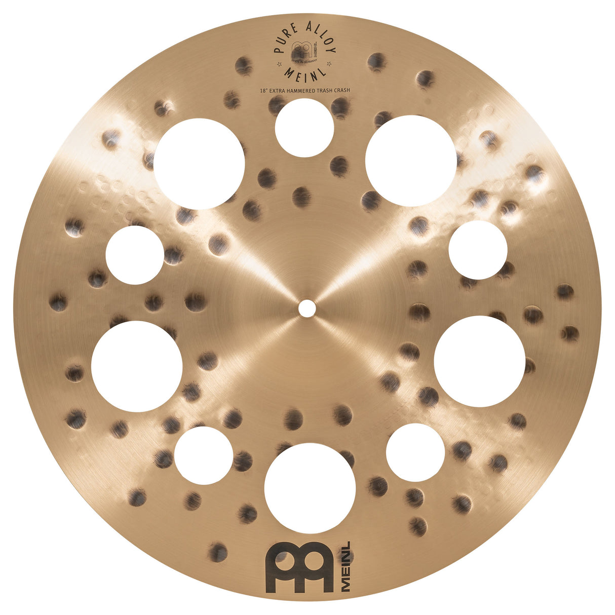 Meinl 18-Inch Pure Alloy Extra Hammered Trash Crash Cymbal