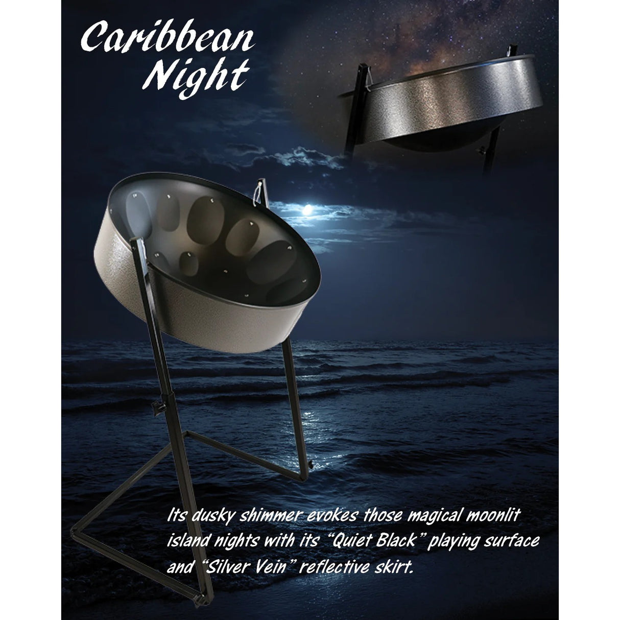 Panyard C-20 Lead Steel Pan - Caribbean Night Package