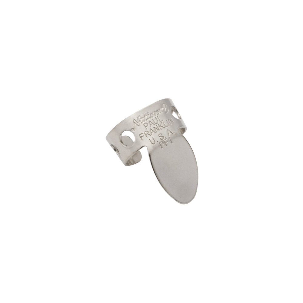 D'Addario Paul Franklin National Finger Picks Nickel - 4 Pack