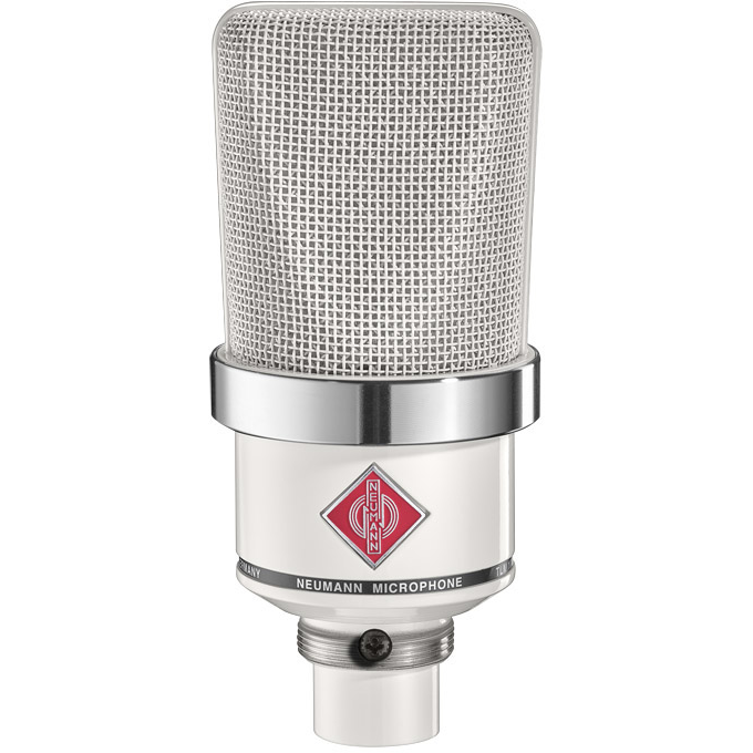 Neumann TLM 102 White Edition Limited-Run Condenser Studio Microphone - New