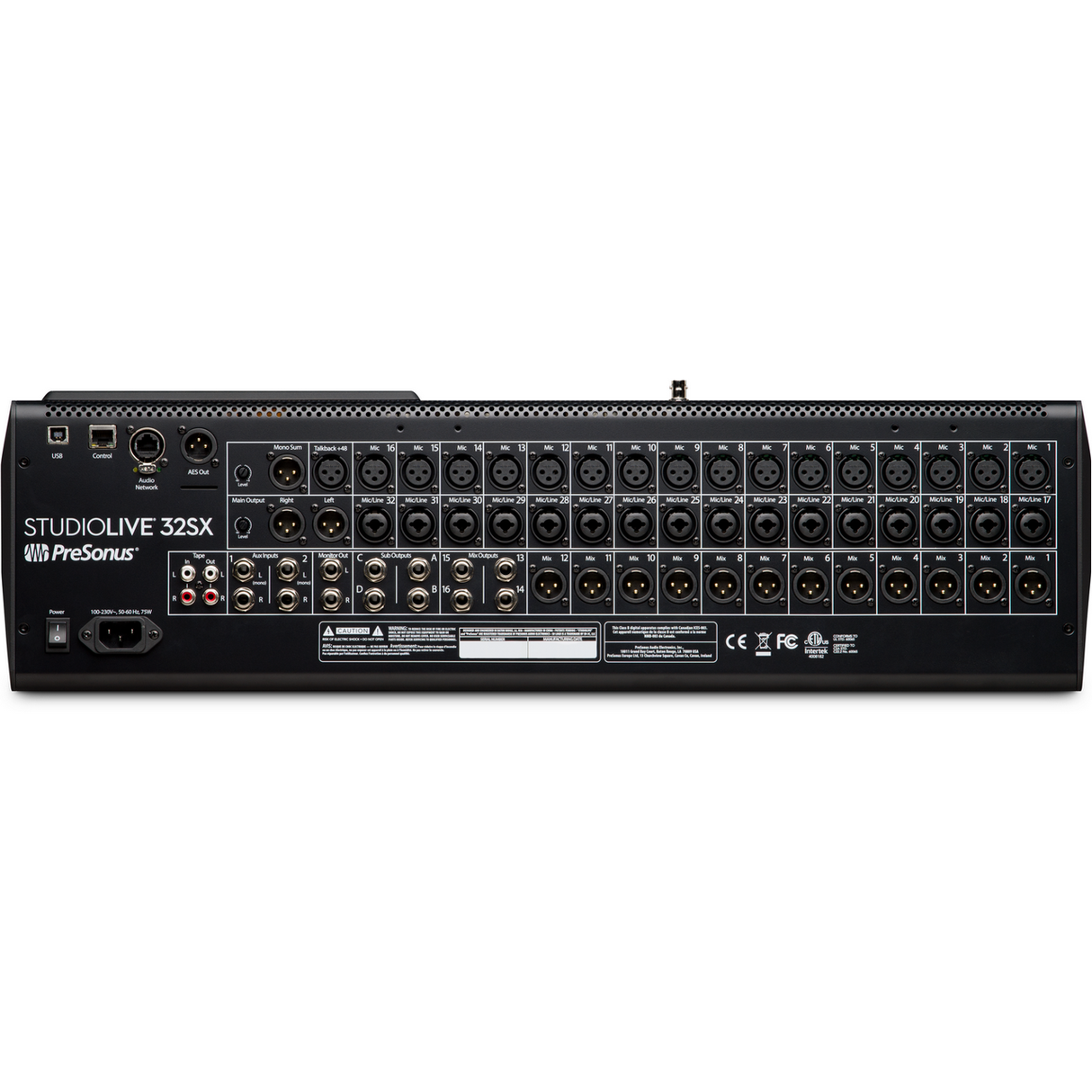 PreSonus StudioLive 32SX Compact 32-Channel Digital Mixer - Open Box, Mint