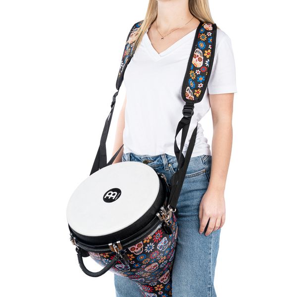 Meinl Percussion Djembe Strap - Day Of The Dead Designer Pattern