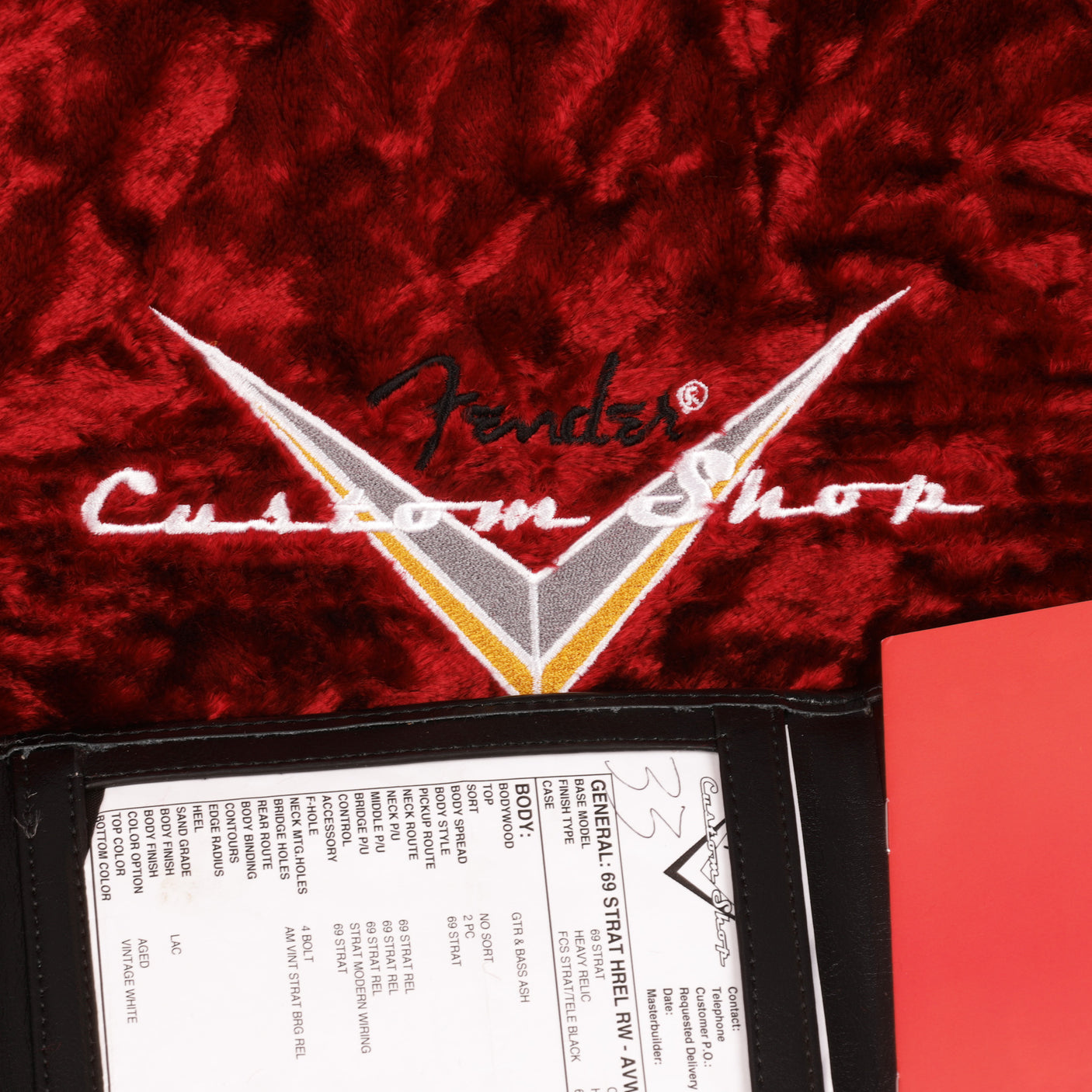 Fender Custom Shop 1969 Stratocaster Heavy Relic Guitar - Aged Vintage White - CHUCKSCLUSIVE - #R123333