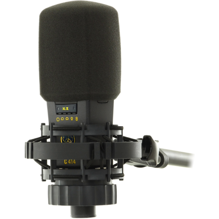 AKG C414 XLII Reference Multi Pattern Condenser Microphone - Open Box, Mint
