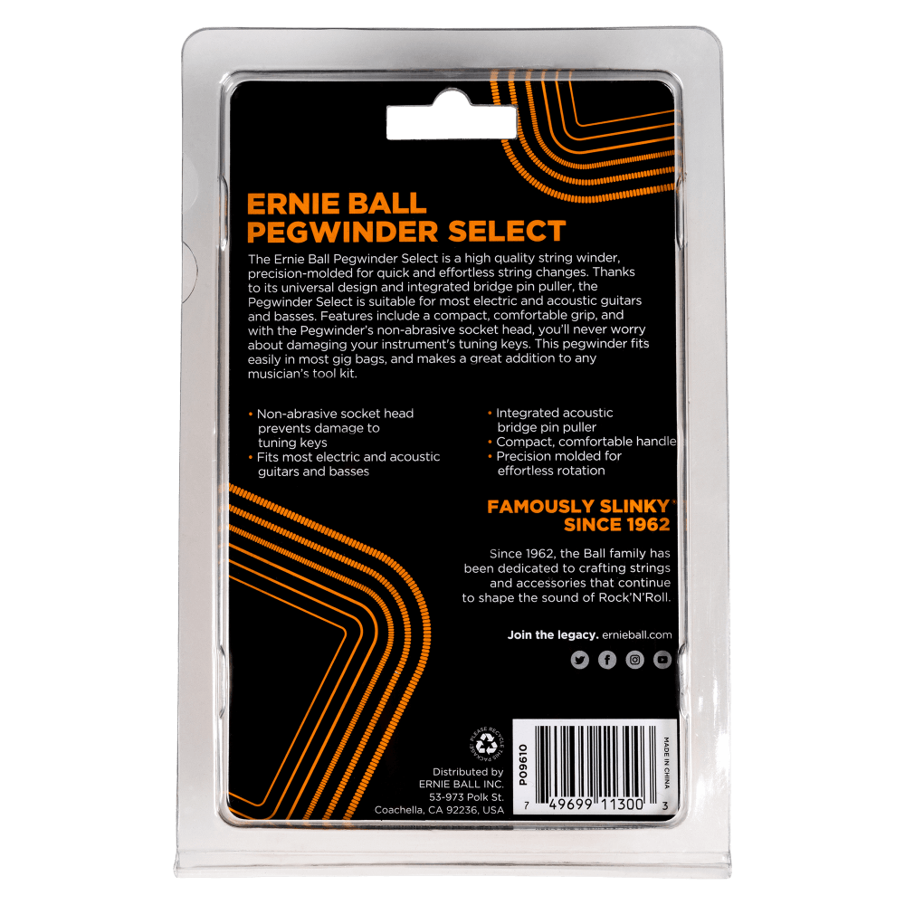 Ernie Ball Pegwinder Select - Universal