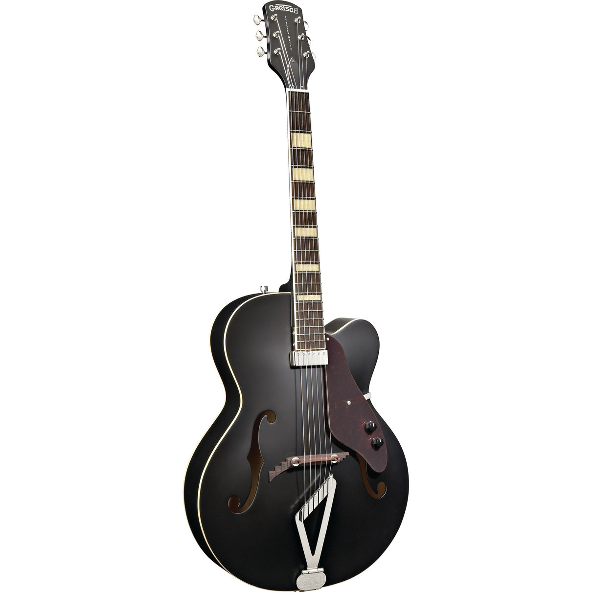 Gretsch G100BKCE Synchromatic Archtop Cutaway Hollow Body Electric, Rosewood Fingerboard, Flat Black