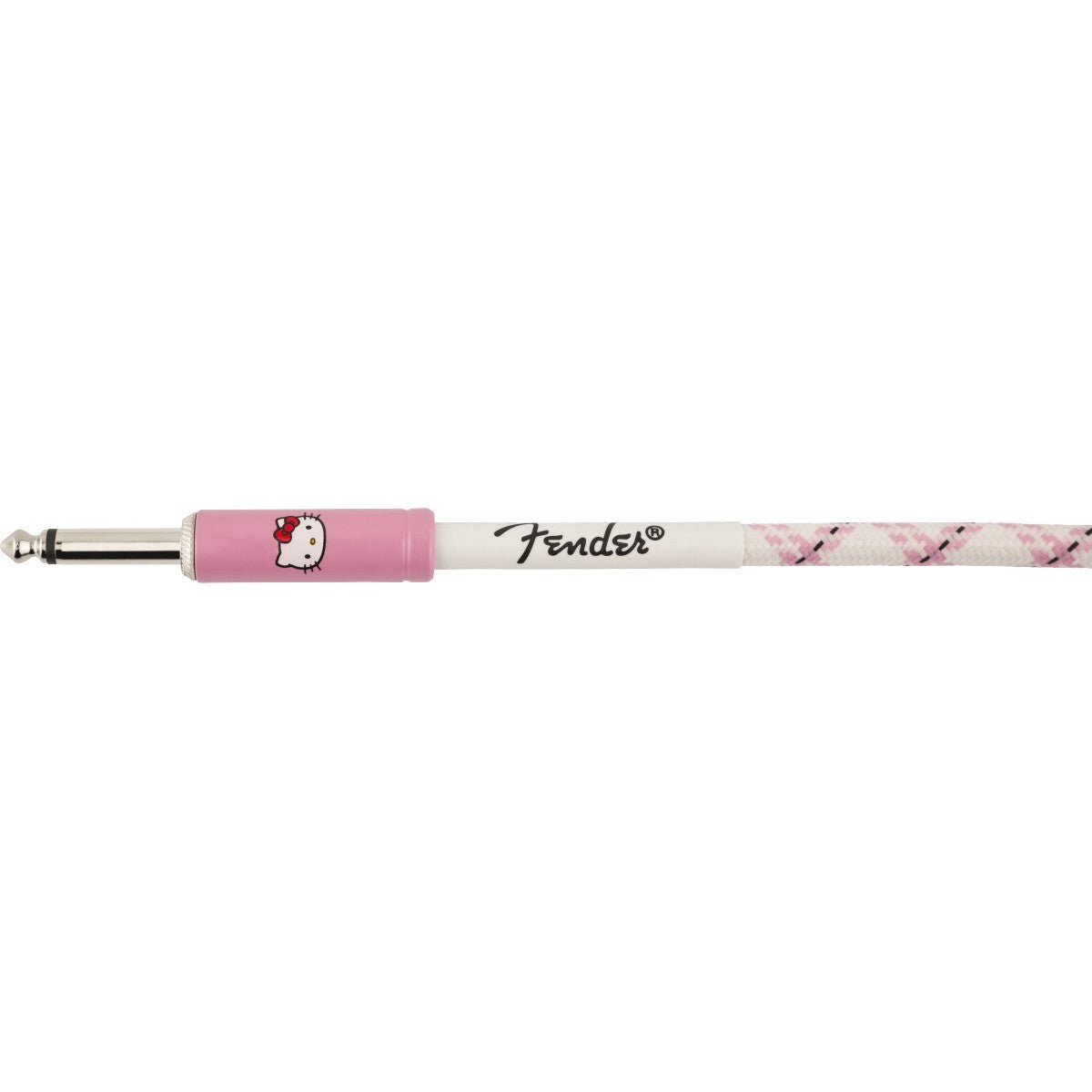 Fender x Hello Kitty White/Pink Woven Guitar Cable