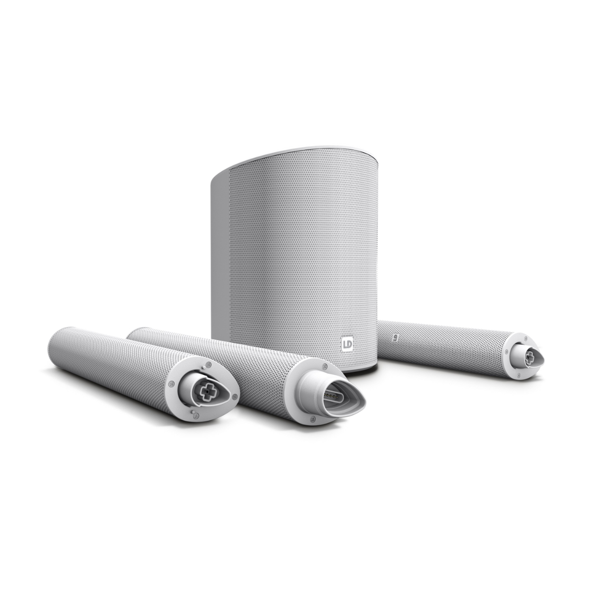 LD Systems MAUI 5 GO 100 Portable Battery-Powered Column PA System - White