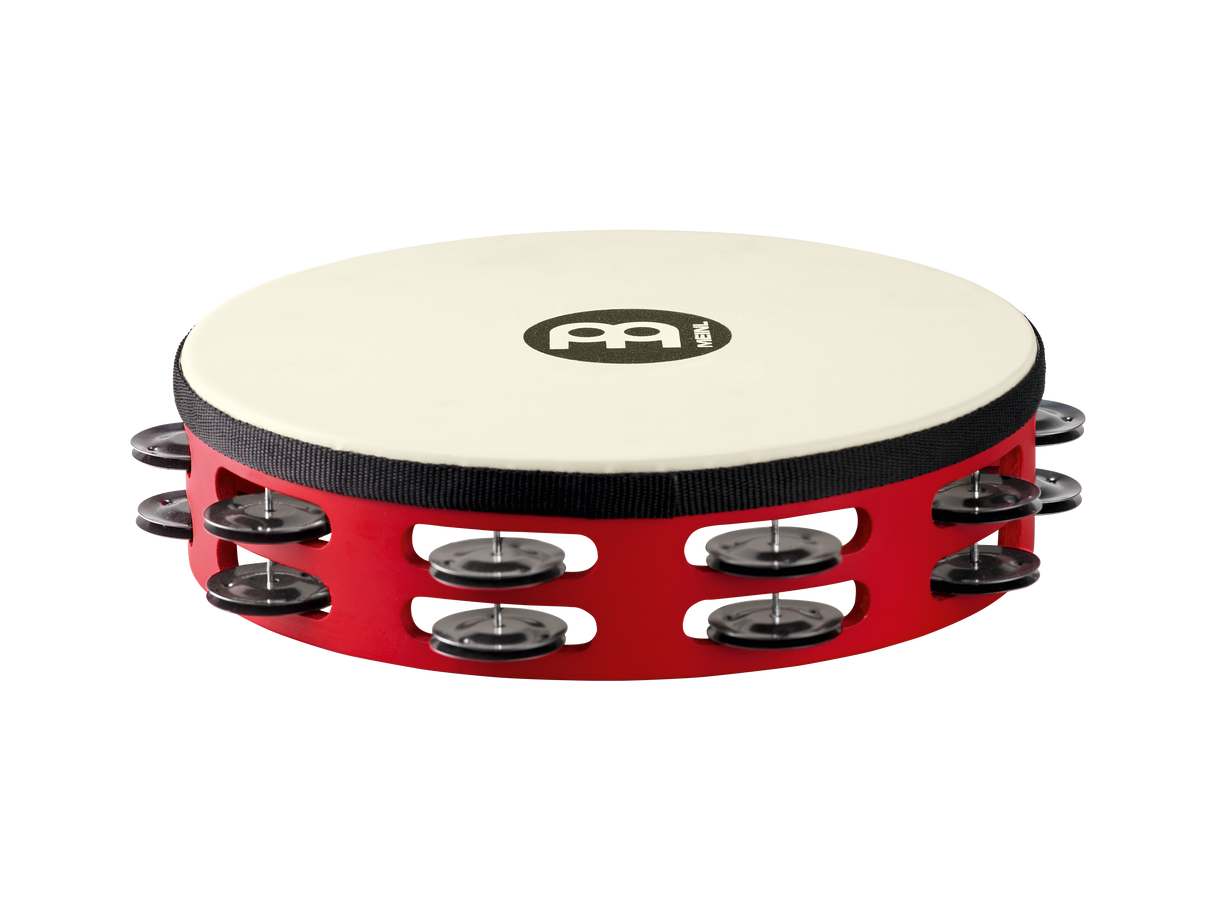 Meinl TAH2BK-R-TF 10" Touring Synthetic Head Wood Tambourine