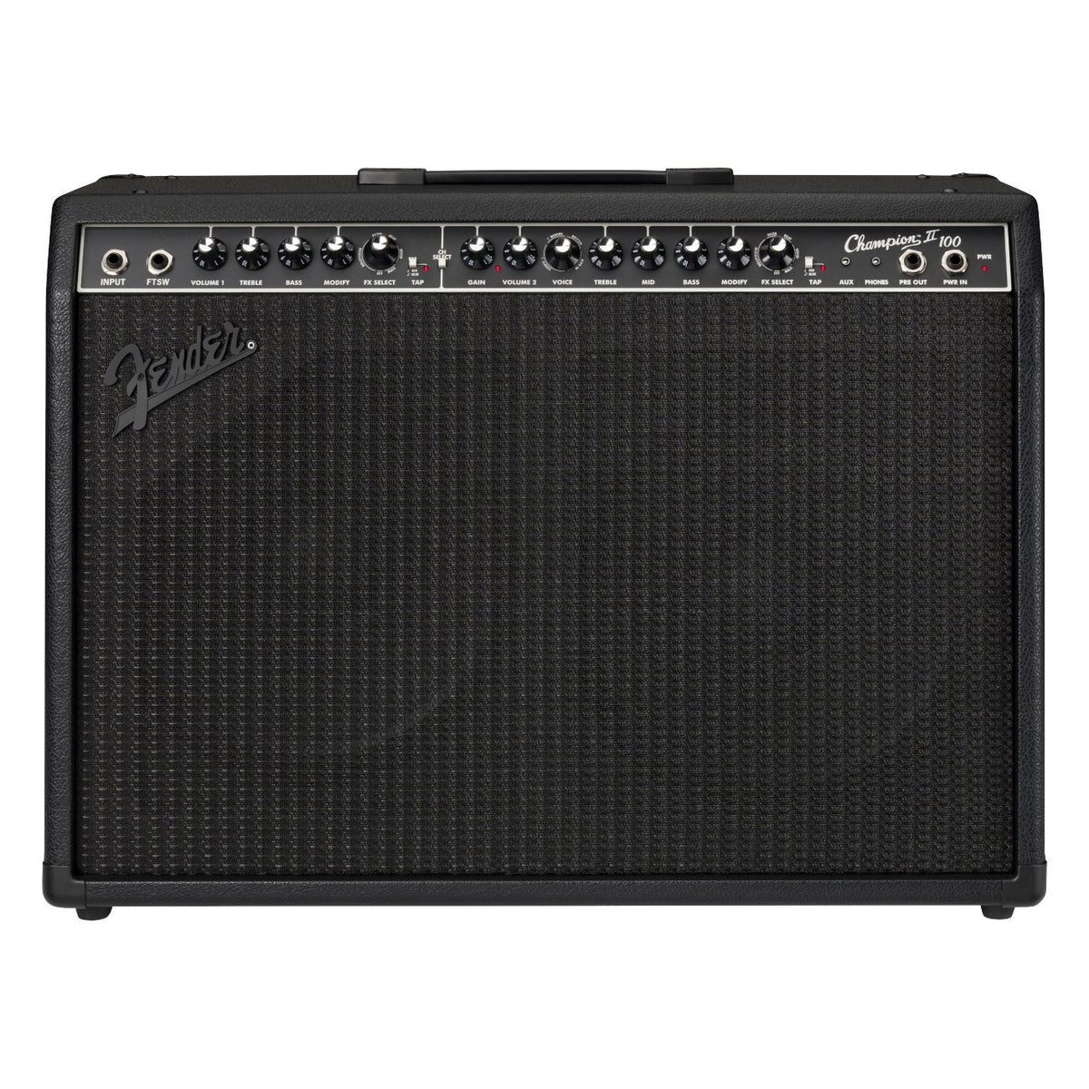 Fender Champion II 100 Blackout 100-Watt 2x12-inch Combo Guitar Amplifier