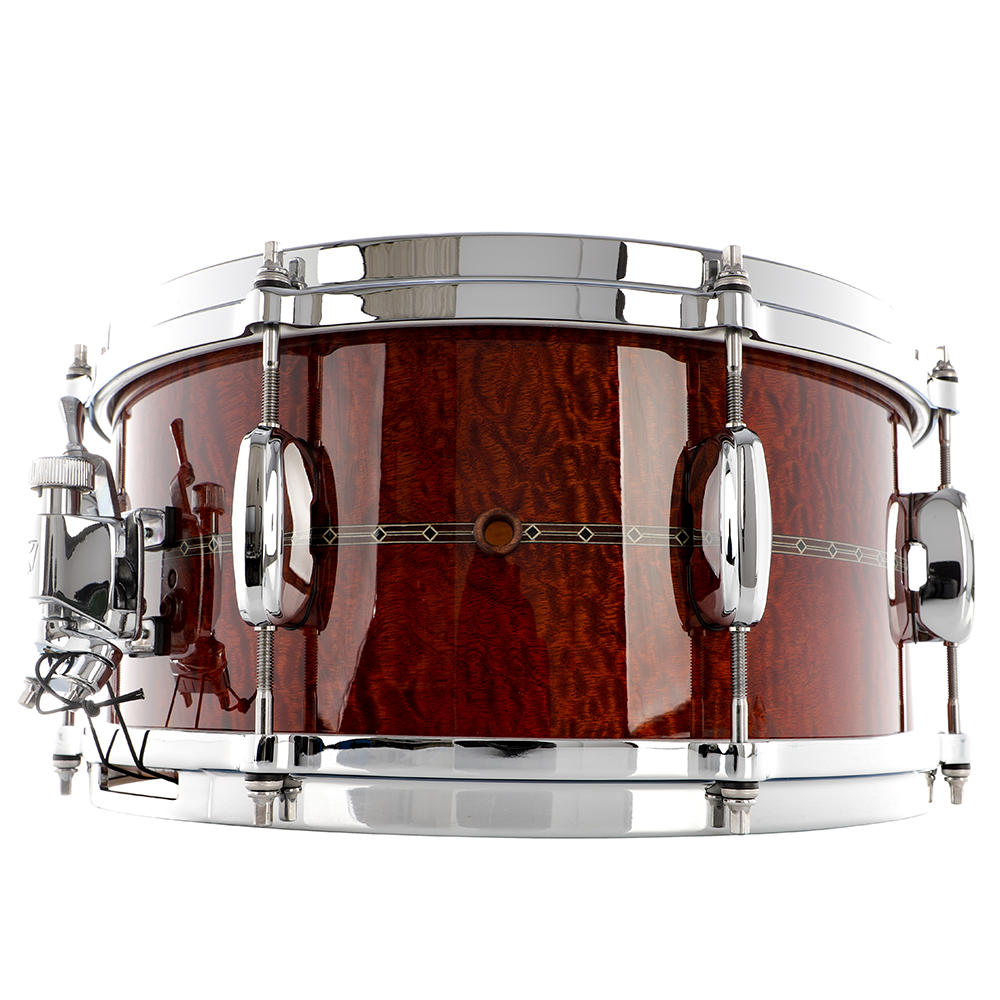 Tama 14" x 6.5" Star Mahogany Snare Drum - Waterfall Sapele