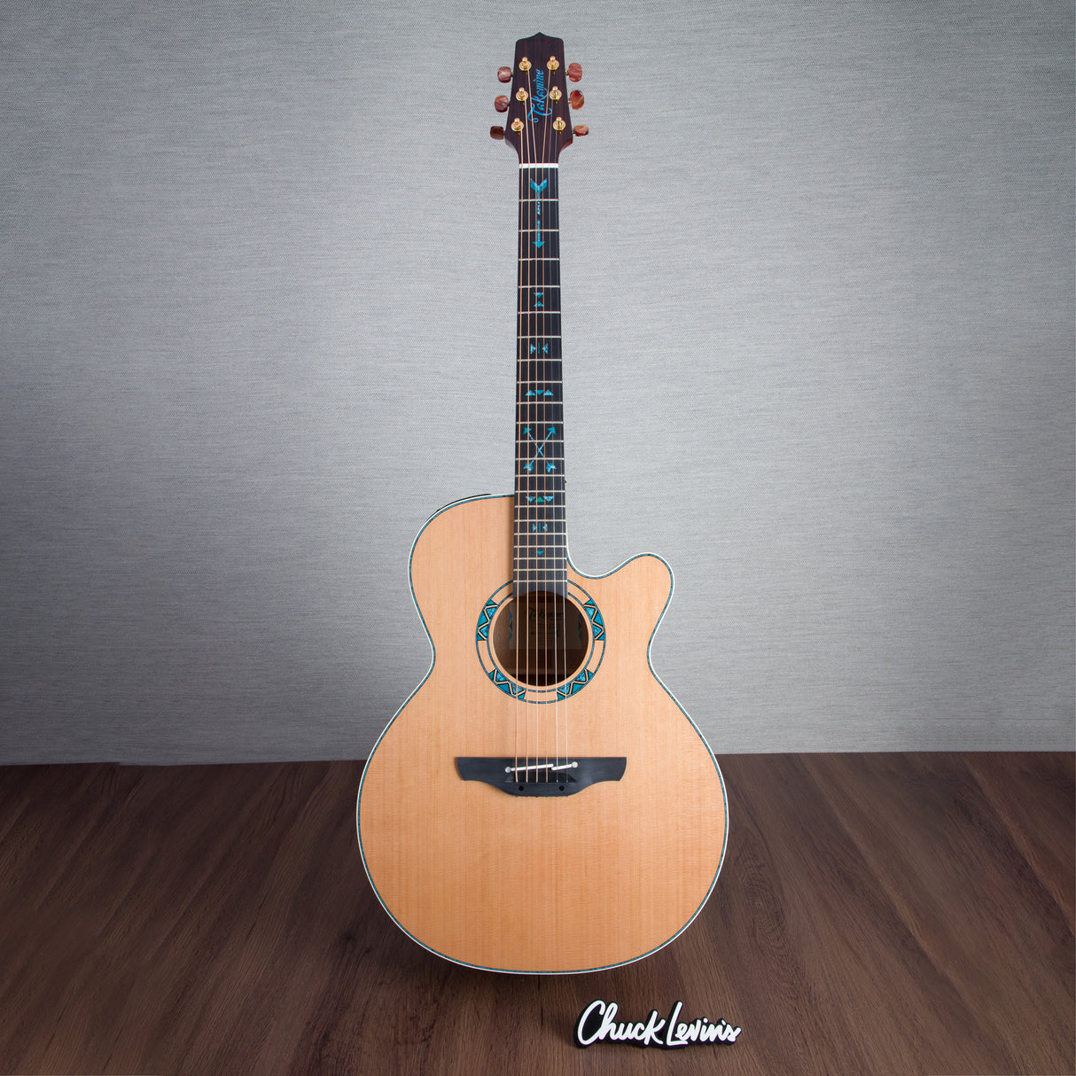 Takamine Limited Edition 30th Anniversary Santa Fe Acoustic Electric Guitar - Natural