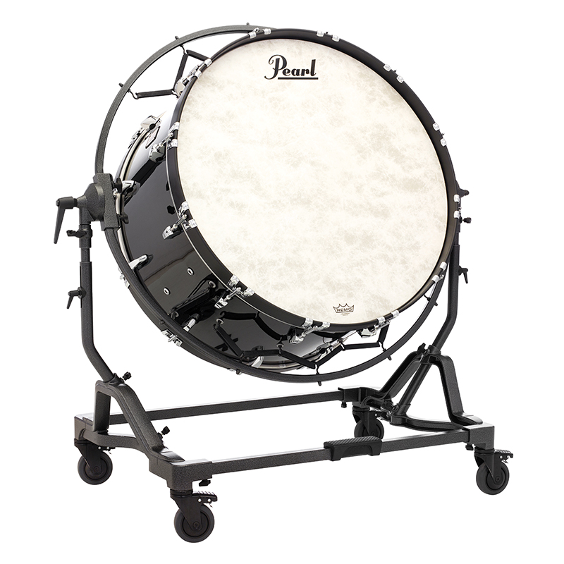 Pearl PBE Series 36x18-Inch Concert Bass Drum with Stand - Midnight Black