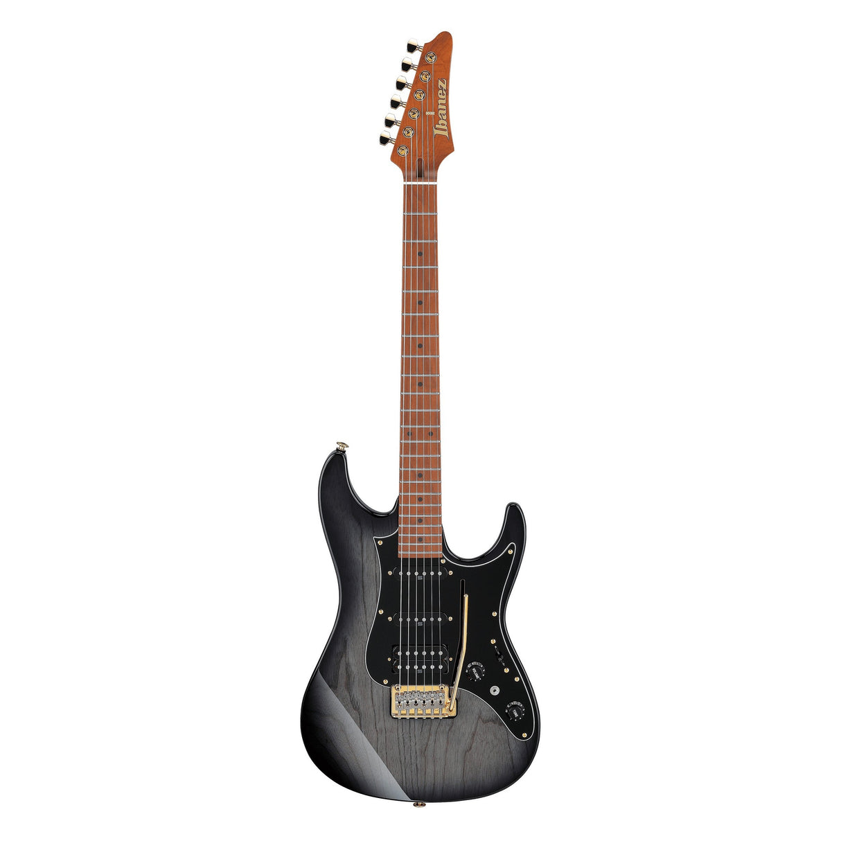 Ibanez AZ2204AG AZ Prestige Electric Guitar - Transparent Gray Burst