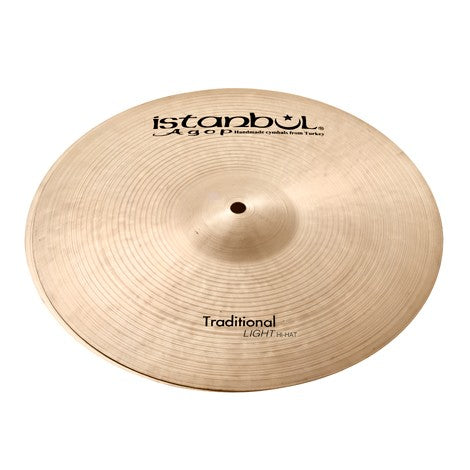 Istanbul Agop 14" Traditional Light Hi-Hat Cymbals