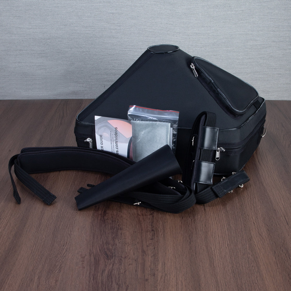 Marcus Bonna Nylon Case for French Horn with Detachable Horn - Black - New
