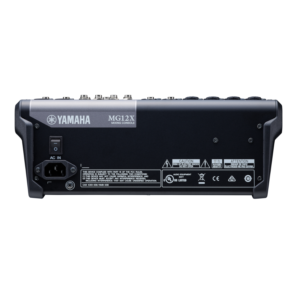 Yamaha MG12X CV 12-Input Stereo Mixer - New