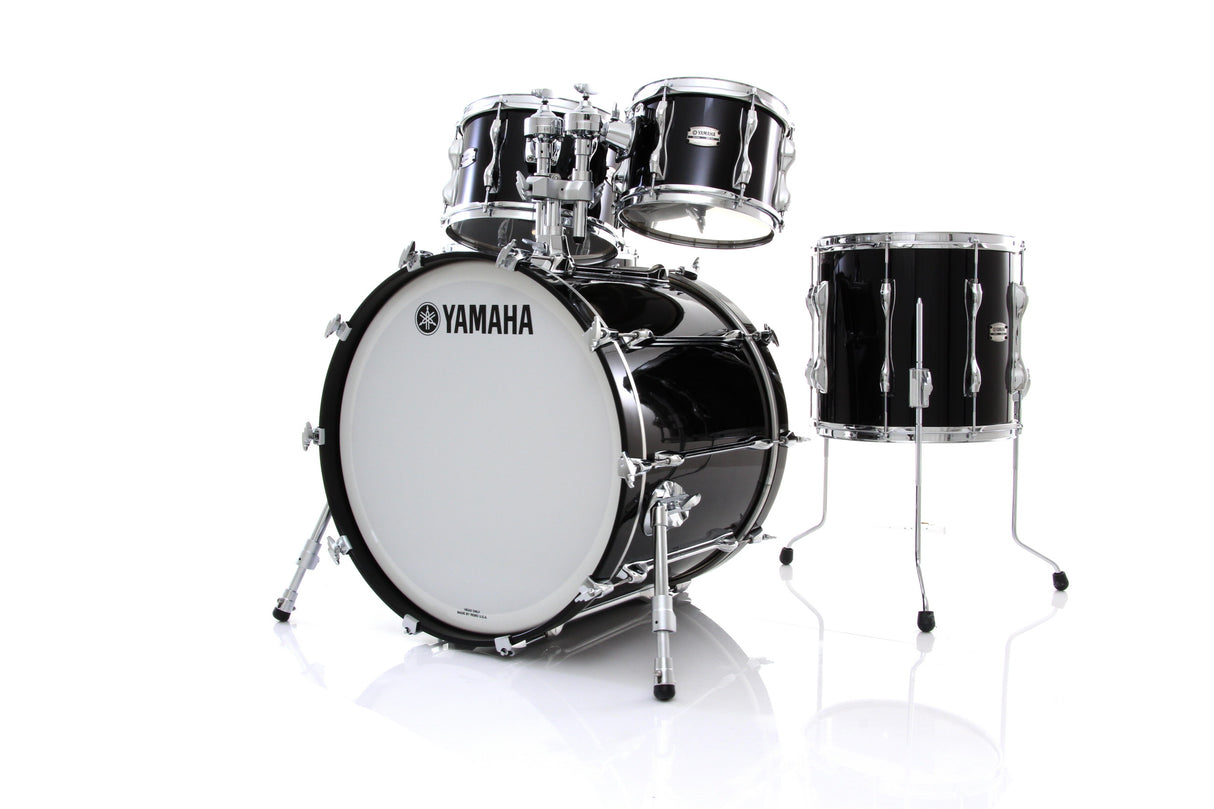Yamaha Recording Custom 5 Piece Drum Set Shell Pack - Solid Black