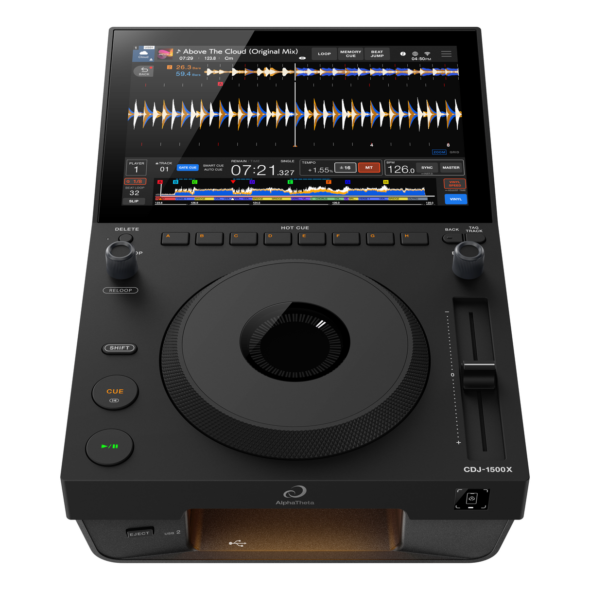 AlphaTheta CDJ-1500X DJ Multi Player