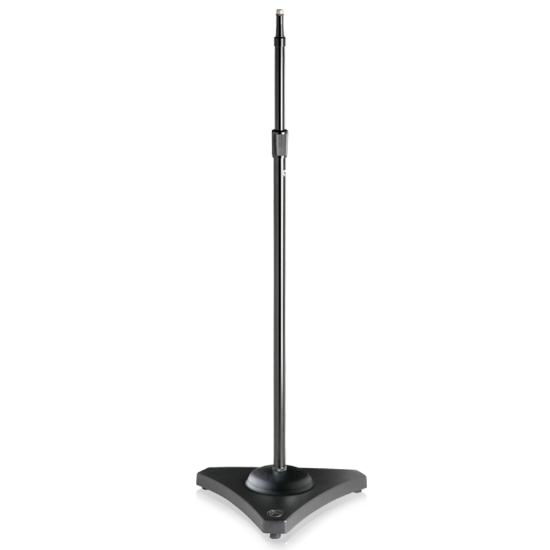 Atlas Sound MS-25E Professional Microphone Stand with Triangle Base - Black