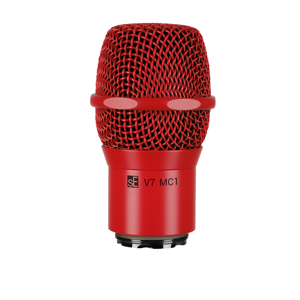 sE Electronics V7 MC1 Supercardioid Dynamic Microphone Capsule for Shure Wireless Handheld Transmitters with MP03 Pouch - Red