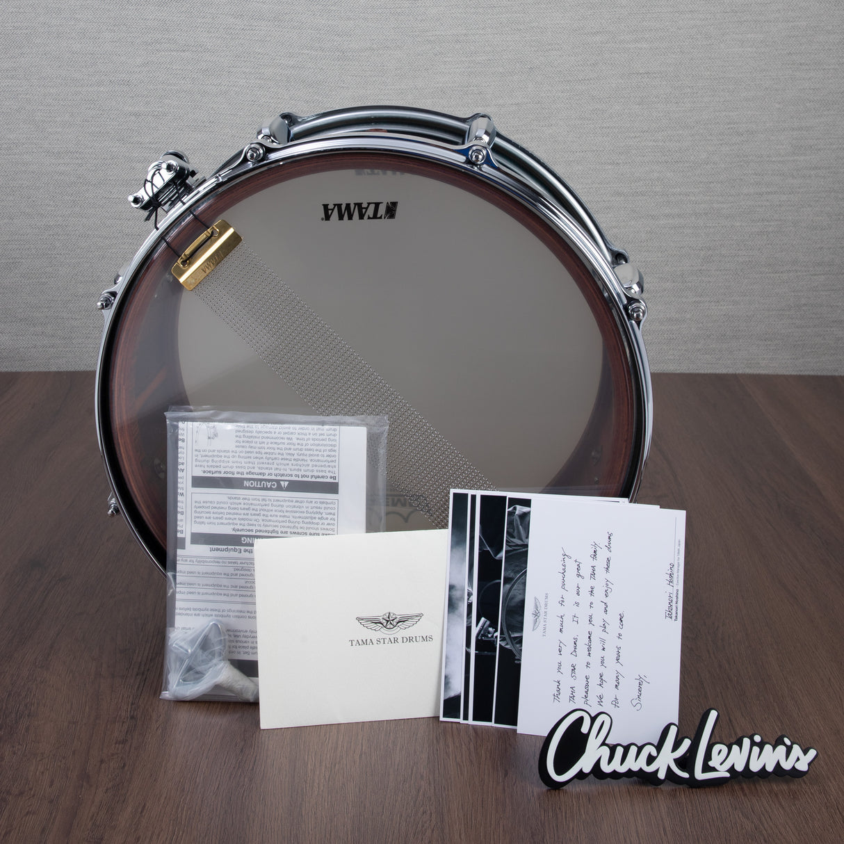 Tama Star Bubinga 6.5x14 Snare Drum - Dark Green Cordia