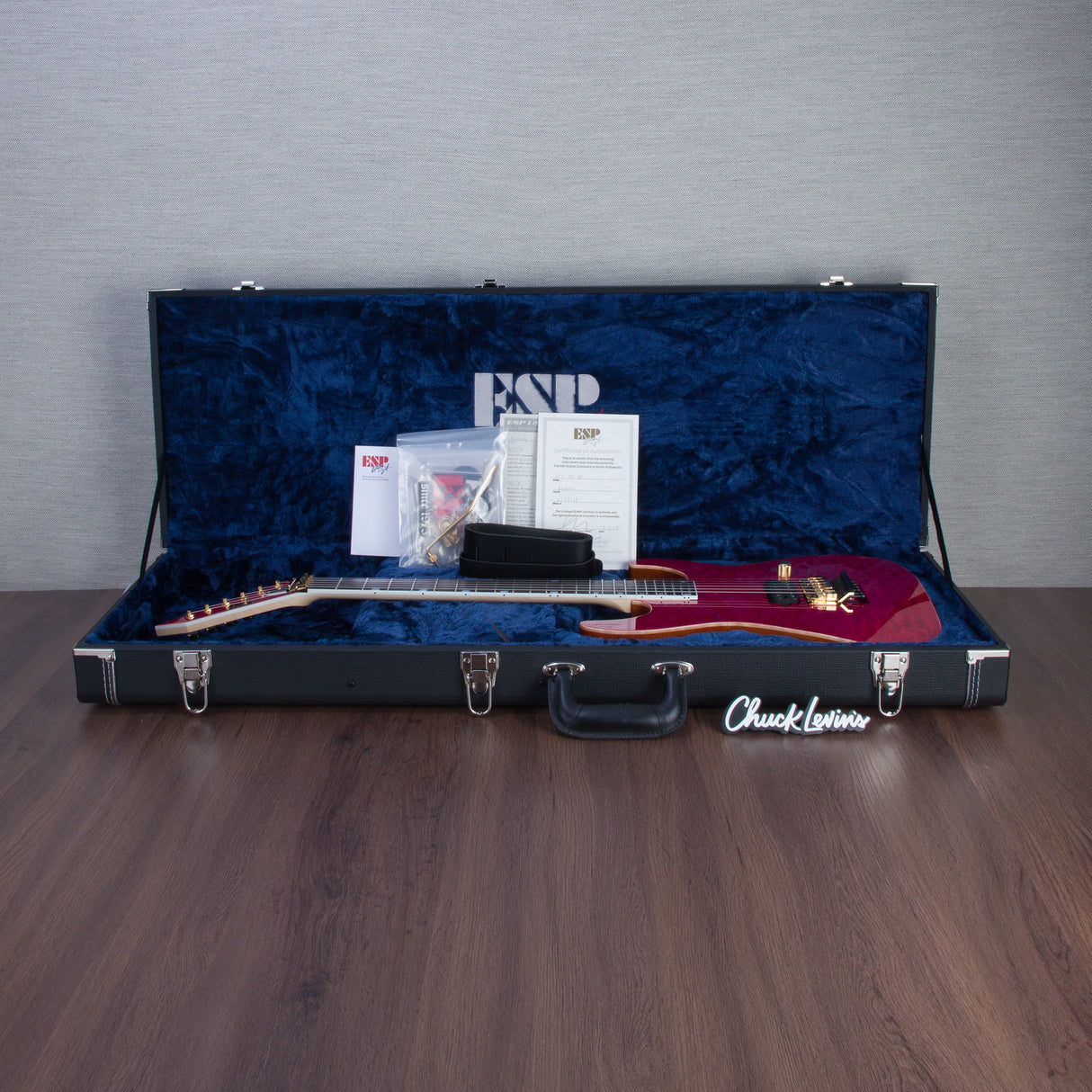 ESP USA M-I DX Electric Guitar - Rasberry - #US24064 - Mint, Open Box