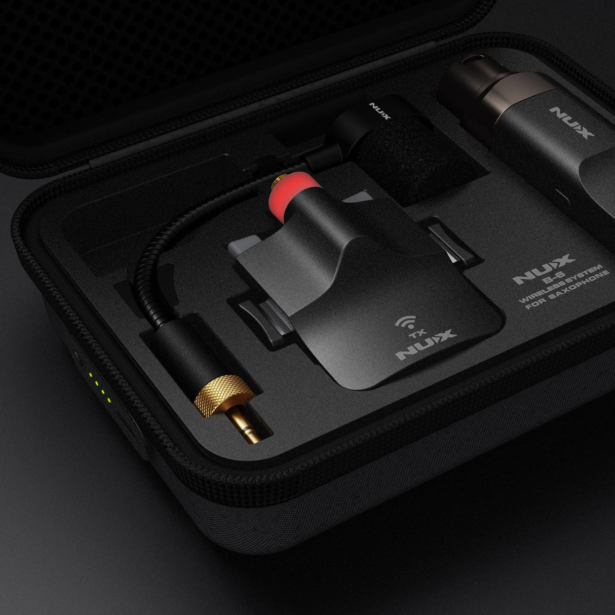 NUX B-6 Pro Wireless System for Brass/Wind Instruments - 2.4 GHz