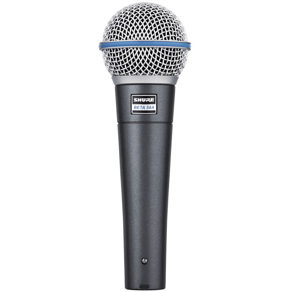 Shure BETA 58A Supercardioid Dynamic Vocal Microphone - New