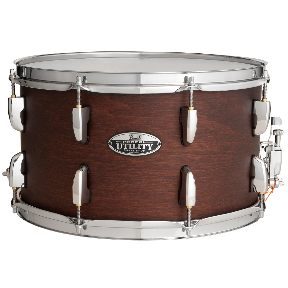 Pearl 8 x 14-Inch Modern Utility Maple Snare Drum - Satin Brown