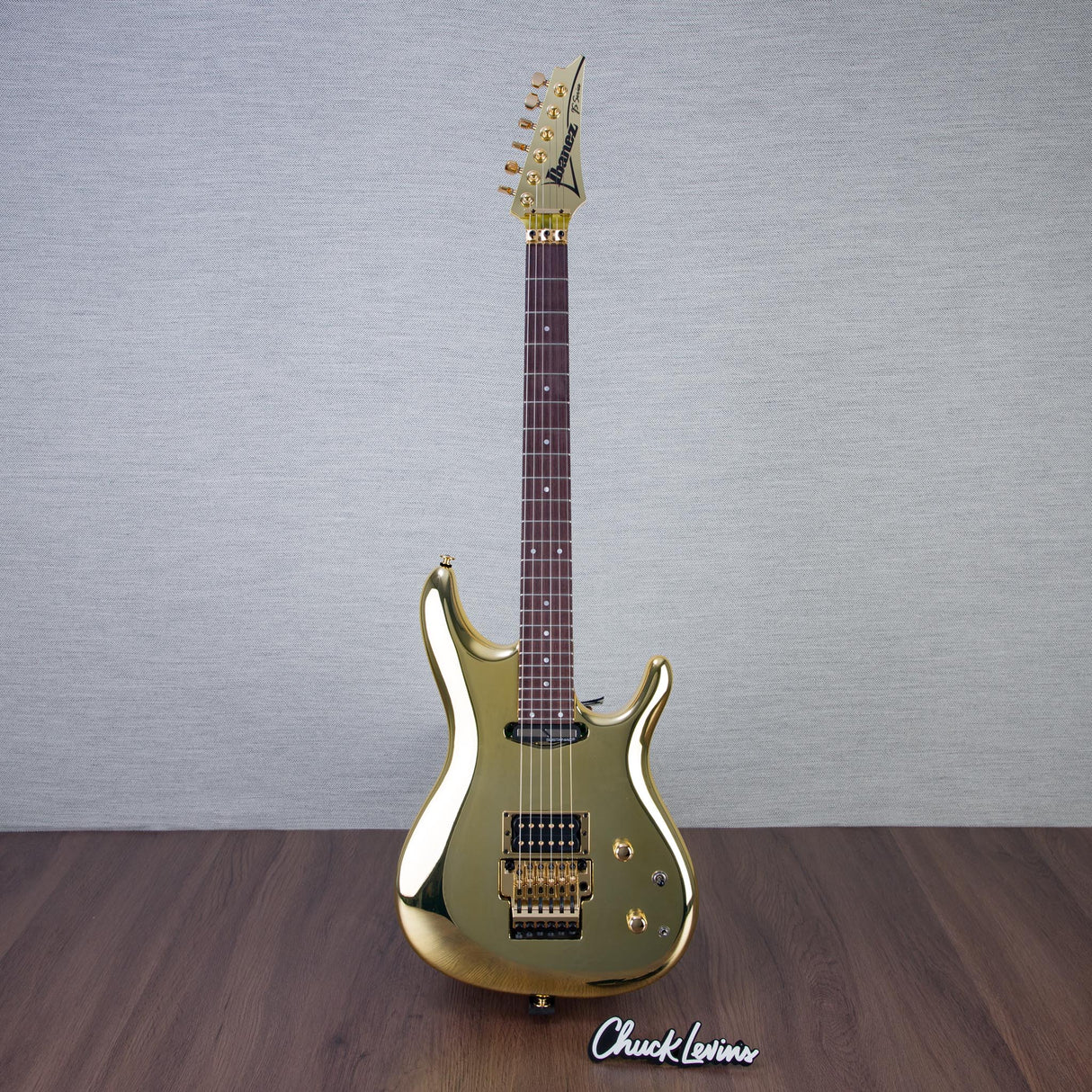 Ibanez Joe Satriani JS1GD Signature Electric Guitar - Gold - #210001F2503701