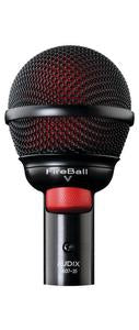 Audix FireBall V Ultra-small Professional Dynamic Instrument Mic w/ Volume - Mint, Open Box