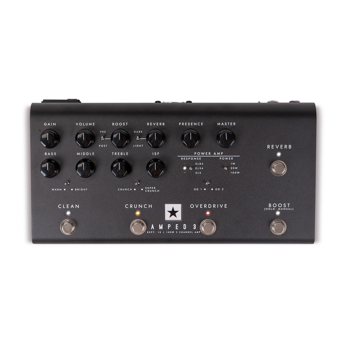 Blackstar AMPED3 100-Watt Floorboard Amp - Mint, Open Box