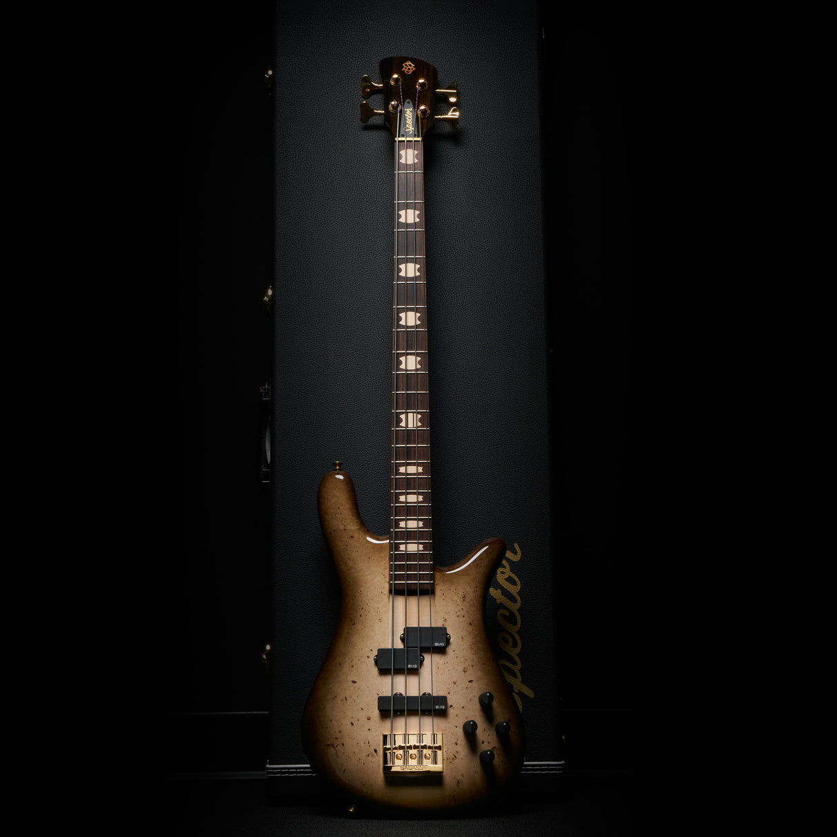 Spector Ian Allison NS-2 Signature Electric Bass Guitar - Sepia Burst 2 - #1747