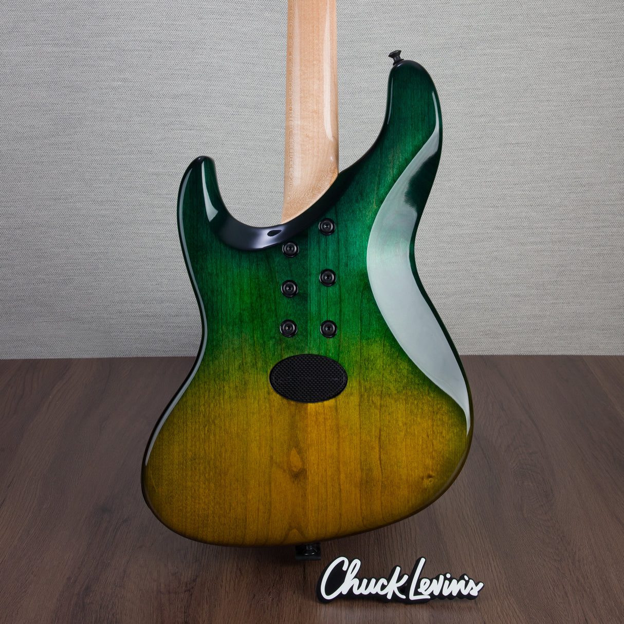 Brubaker JXB BM-4 4-String Electric Bass - Green Jungle Candy - New