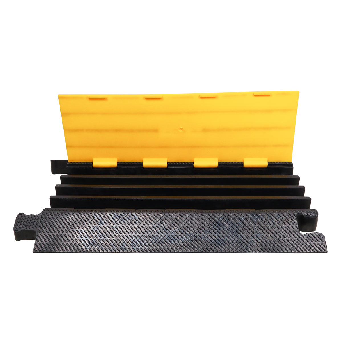 ProX XCP-4CH MK2 4-Channel Rubber Cable Protector Ramp Speed Bump Cover Indoor Outdoor