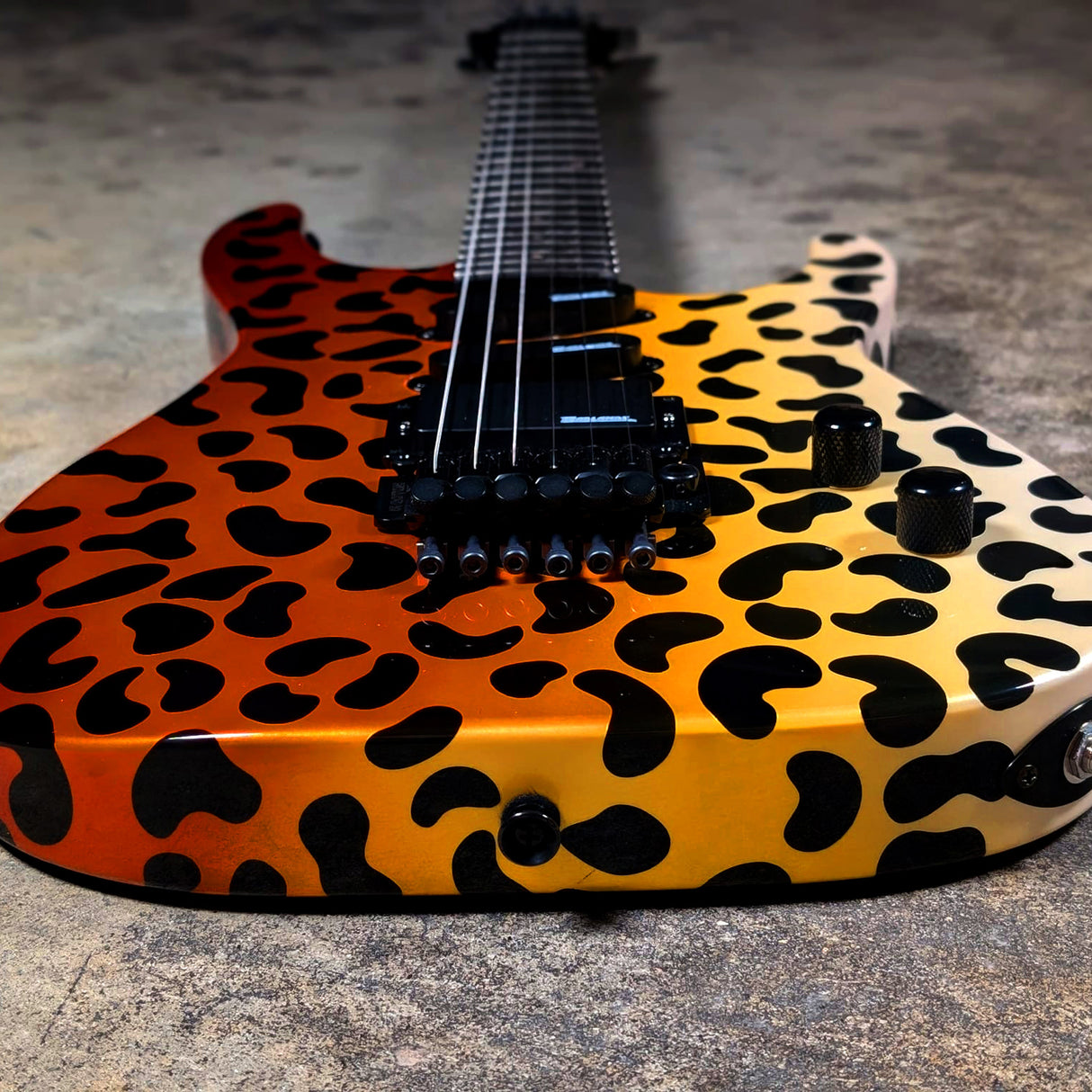 Badlands GX1 Hellcat HSS Electric Guitar With Keeley Limited Edition Hellcat Caverns Delay/Reverb Effects Pedal