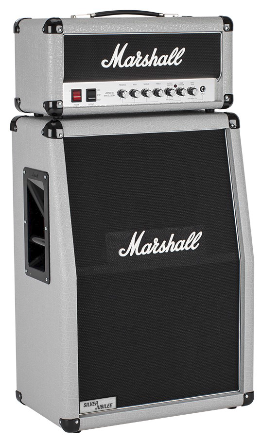 Marshall 2536A 140W 2x12 Silver Jubilee Angled Amplifier Cabinet - New