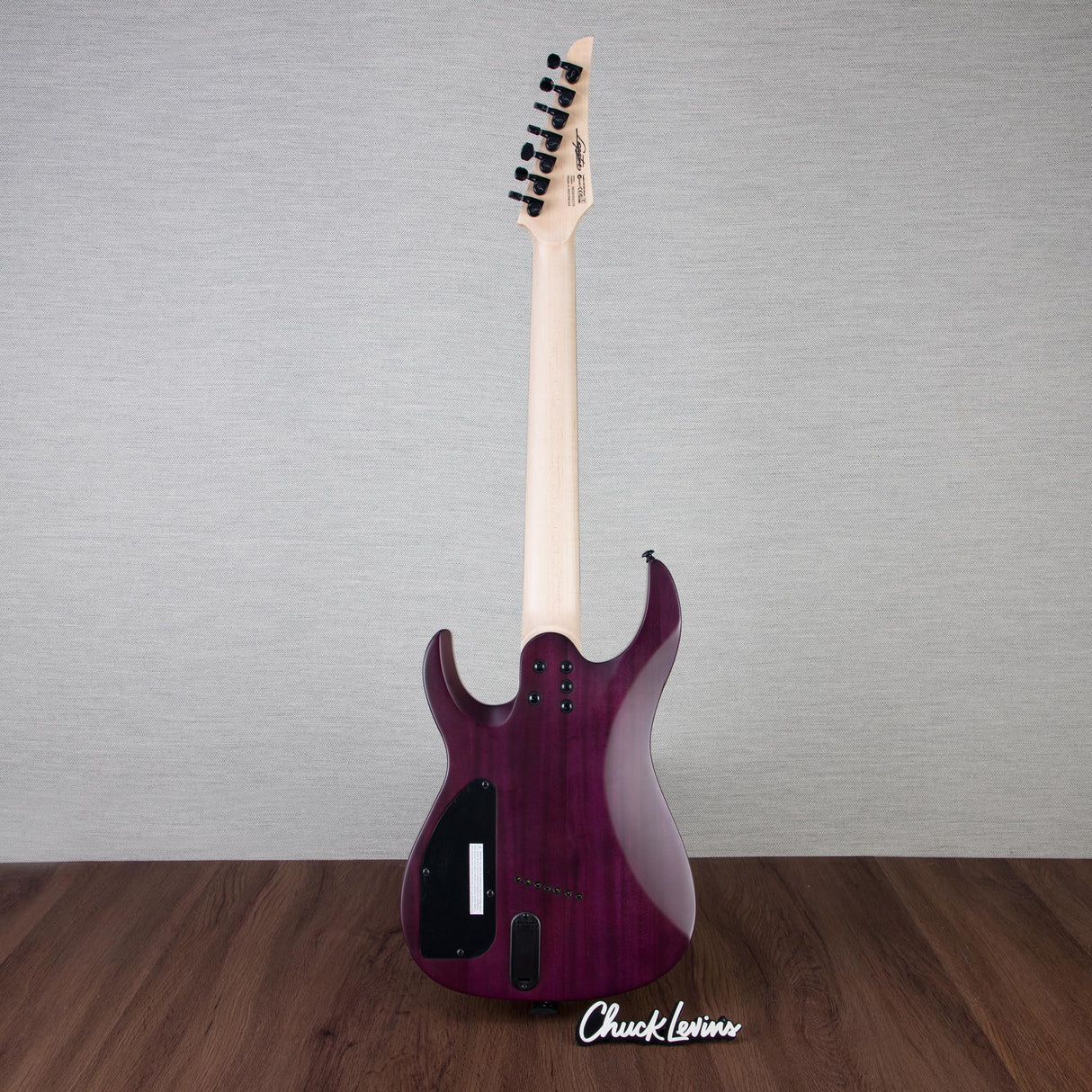 Legator N7FSS Ninja Super Shred Multiscale 7-String Electric Guitar - Satin Purple QM