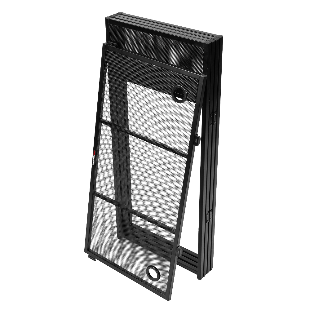 Gator Frameworks GFW-DJFACADE Black Collapsible DJ Facade