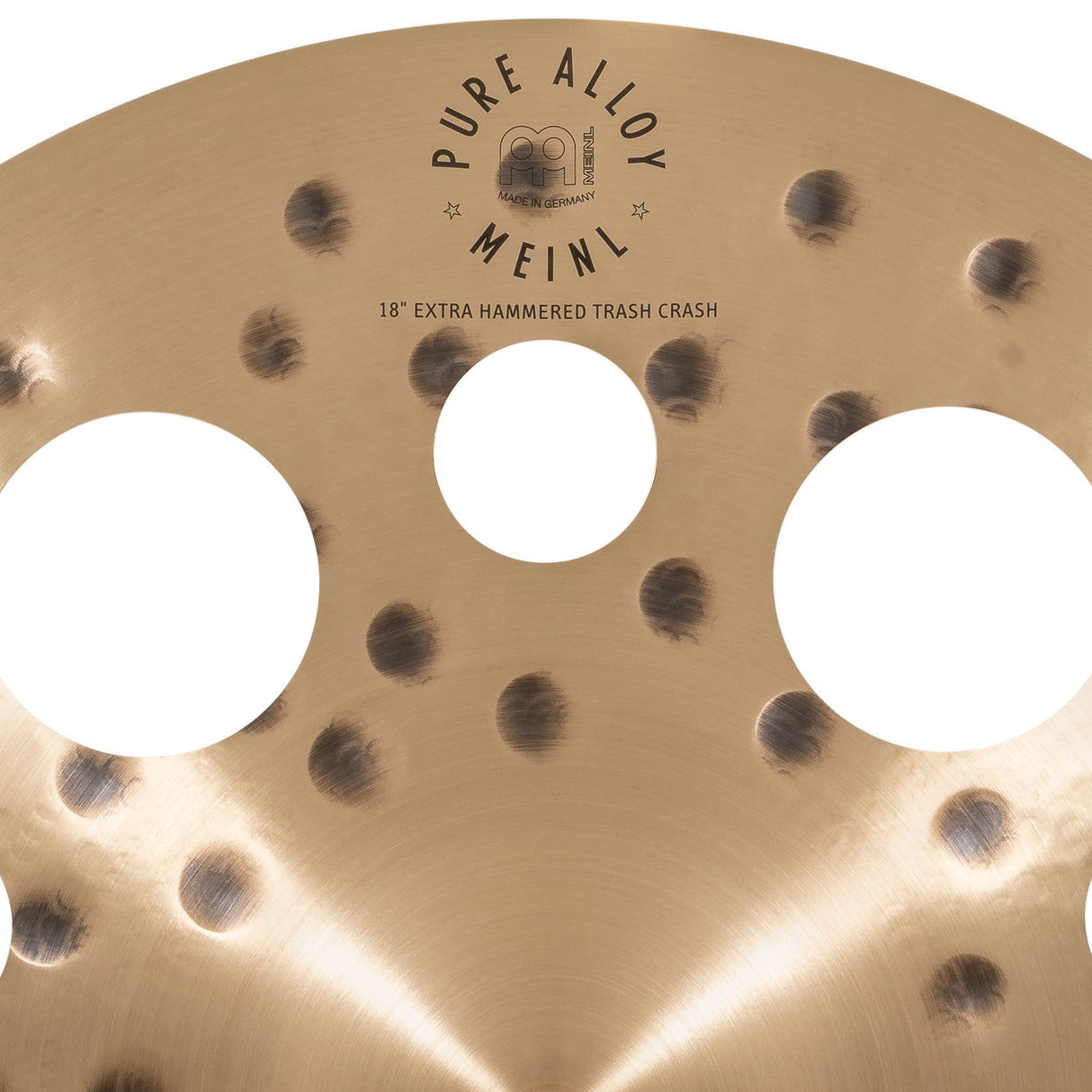 Meinl 18-Inch Pure Alloy Extra Hammered Trash Crash Cymbal