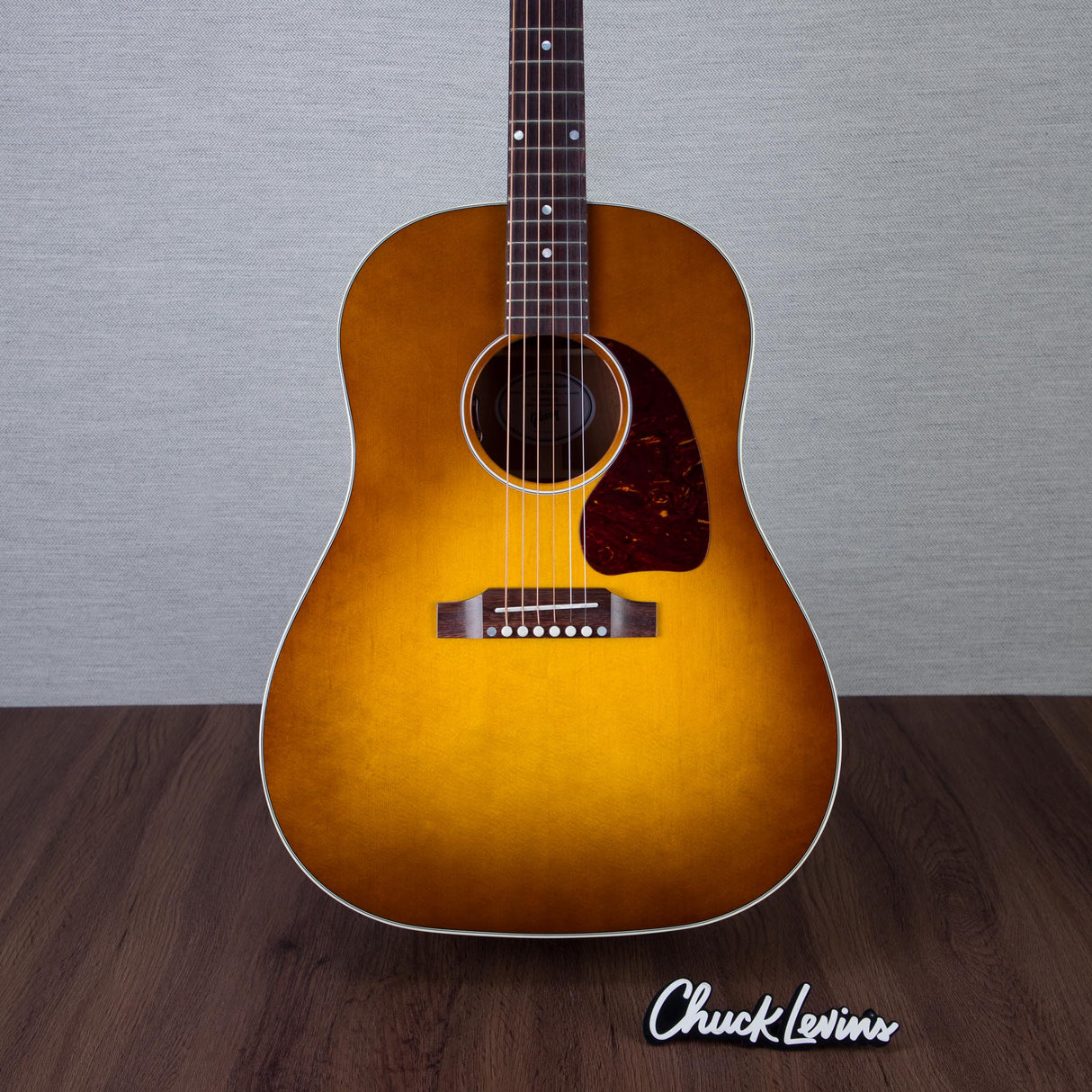 Gibson J-45 Standard Mahogany/Sitka Spruce Acoustic Electric Guitar - Honey Burst - #23204130