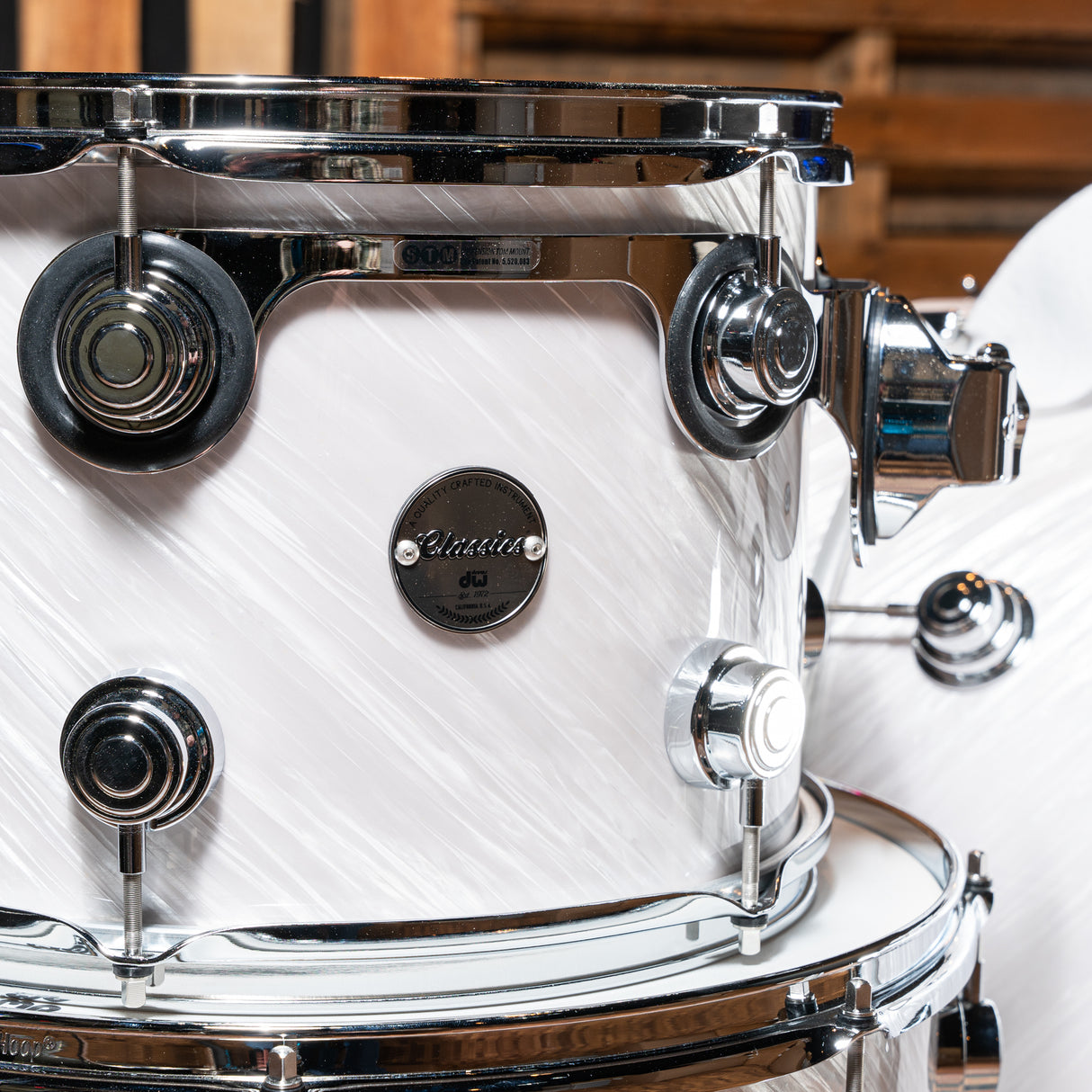 DW Classic Series 3-Piece Shell Pack - Twisted White Satin