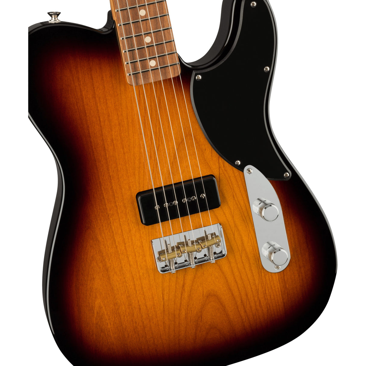 Fender Noventa Telecaster Electric Guitar, Pau Ferro Fingerboard - 2-Color Sunburst - New