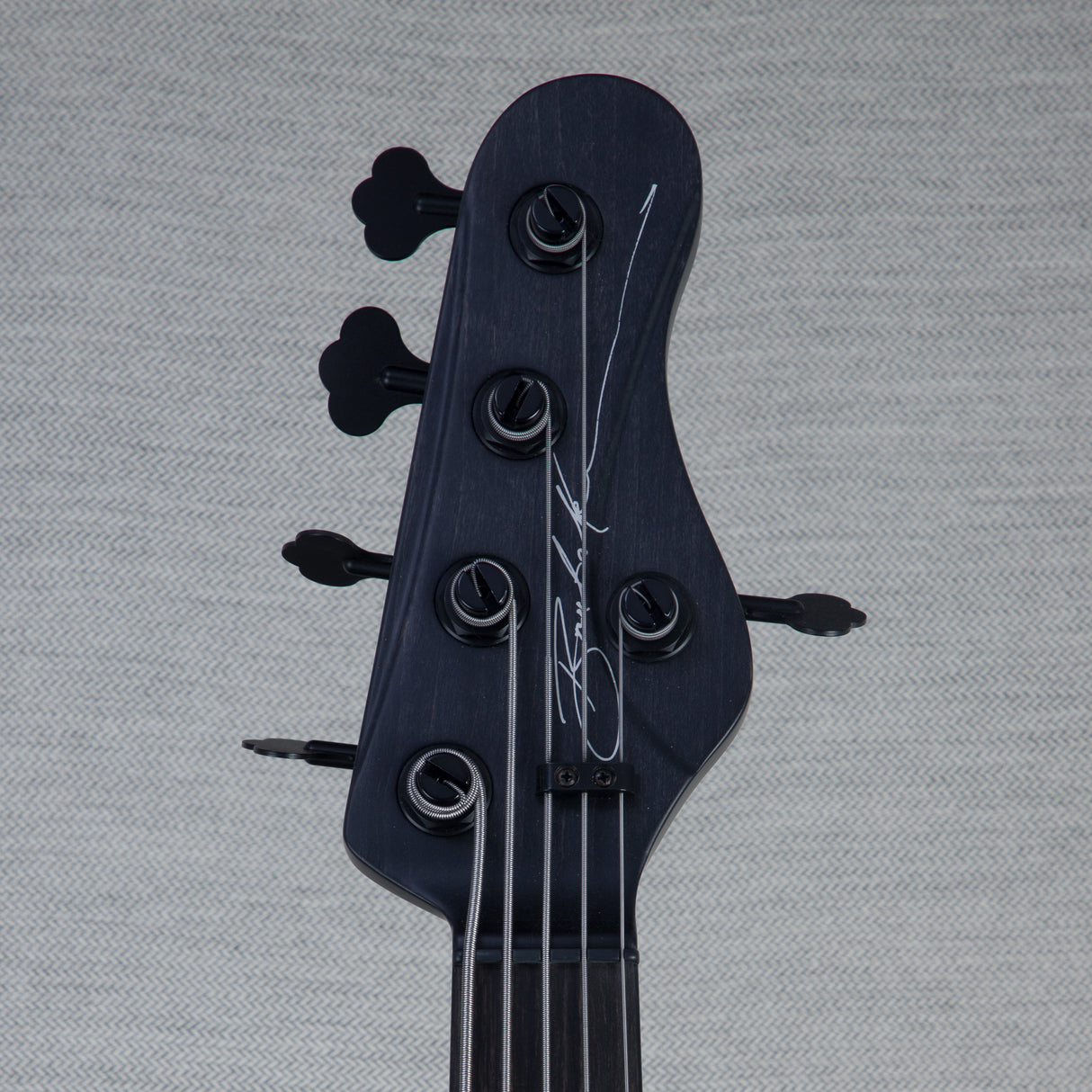 Brubaker USA Performance Series JXB-5 Electric Bass Guitar - Black Satin - #001-23