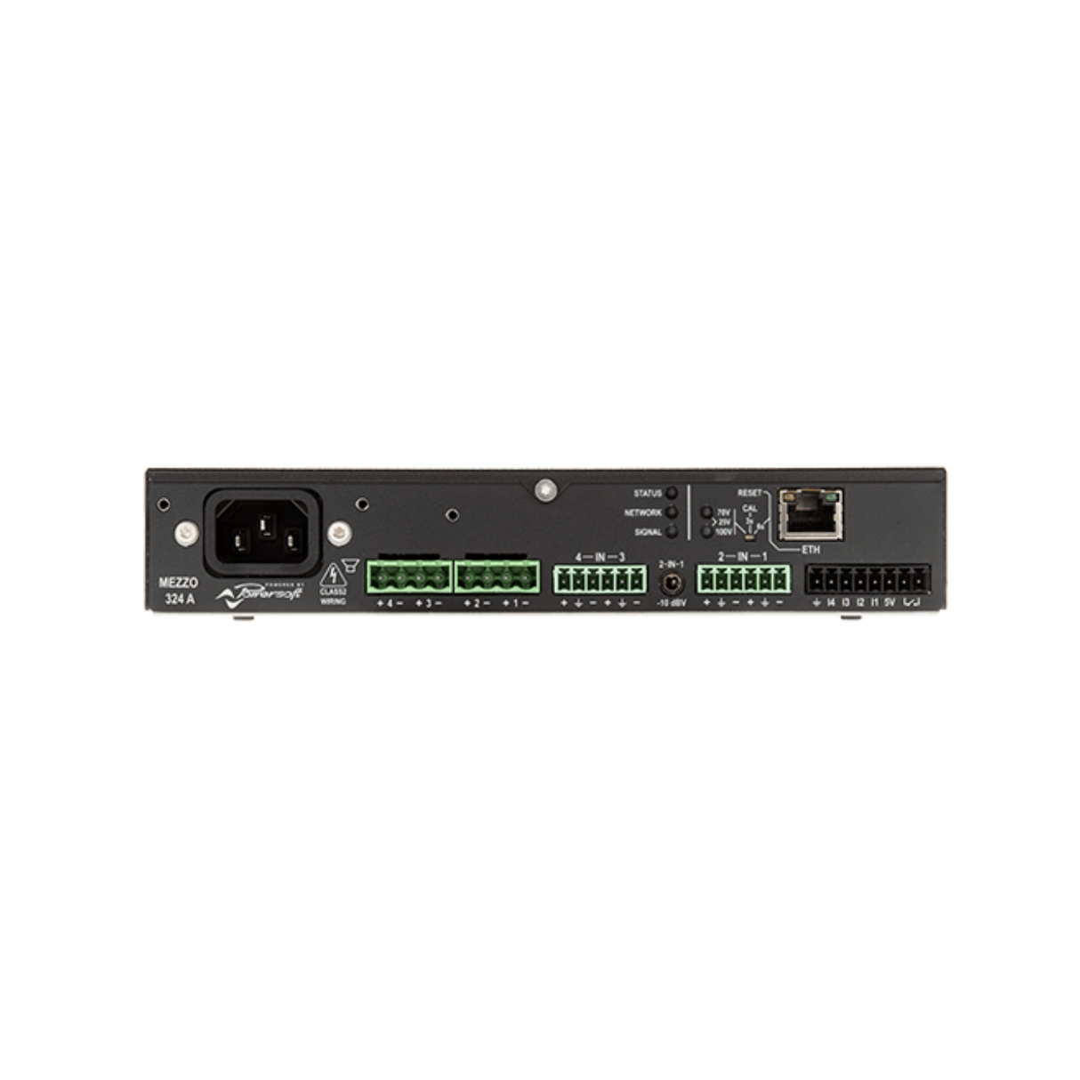 Powersoft Mezzo 324A 4-Channel Compact Install Power Amplifier