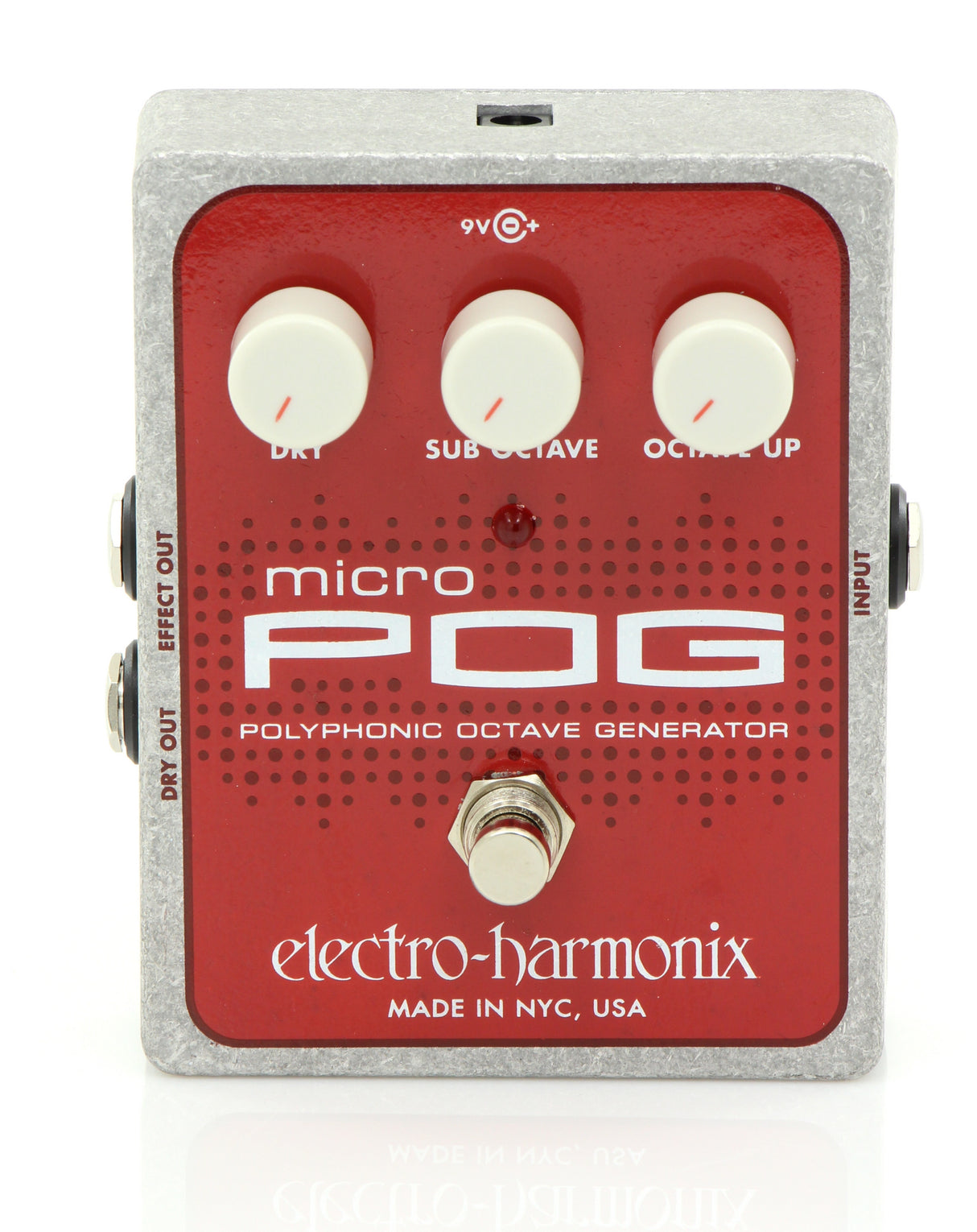 Electro-Harmonix MICRO POG Polyphonic Octave Generator Pedal