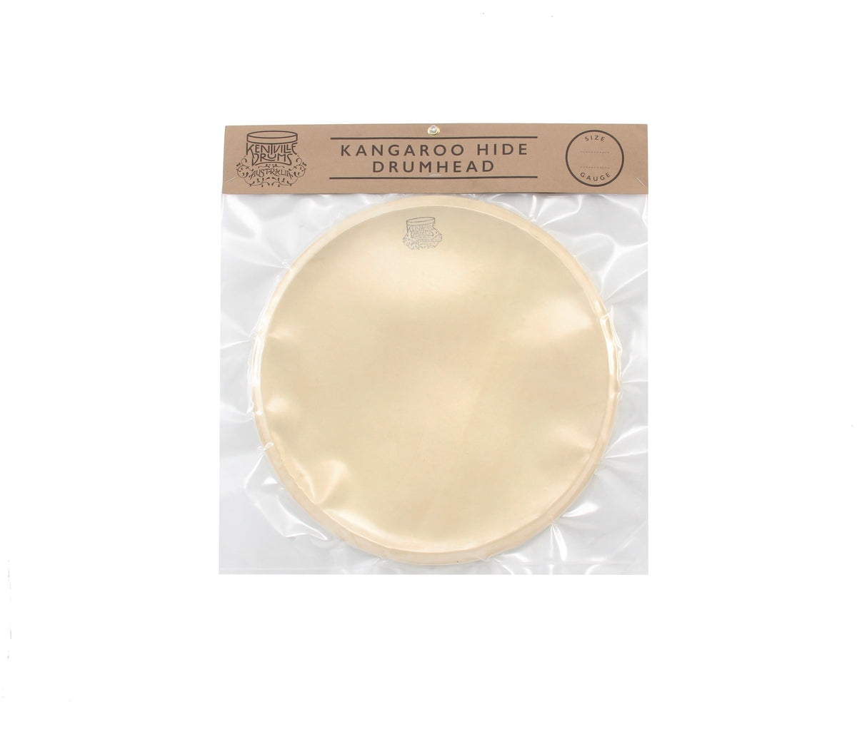 Kentville KD-18BDH 18" Kangaroo Hide Bass Drum Head - Heavy